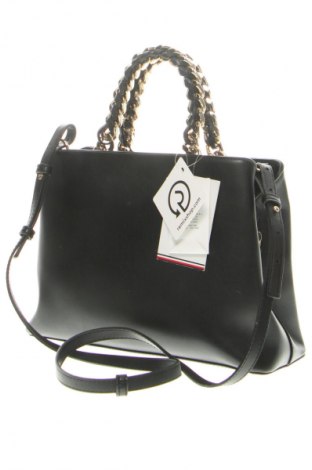 Дамска чанта Tommy Hilfiger, Цвят Черен, Цена 289,99 лв.