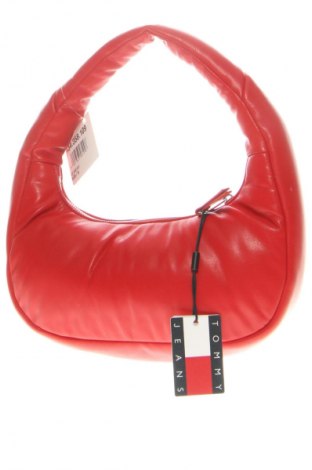 Дамска чанта Tommy Jeans, Цвят Червен, Цена 169,99 лв.