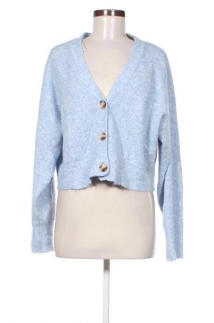 Damen Strickjacke Bershka, Größe L, Farbe Blau, Preis 14,77 €