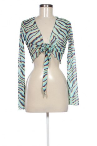 Дамска жилетка Bershka, Размер S, Цвят Многоцветен, Цена 10,99 лв.