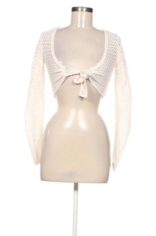 Γυναικεία ζακέτα Bershka, Μέγεθος XS, Χρώμα Λευκό, Τιμή 10,99 €