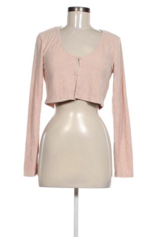 Damski kardigan Bershka, Rozmiar S, Kolor Różowy, Cena 46,99 zł