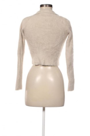 Damen Strickjacke Bershka, Größe M, Farbe Beige, Preis 11,99 €