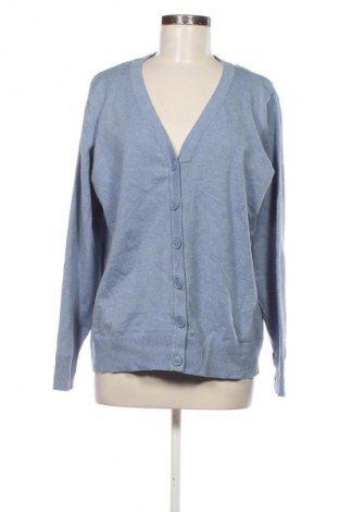 Damen Strickjacke C&A, Größe L, Farbe Blau, Preis 8,99 €