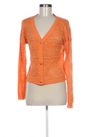 Damen Strickjacke City life, Größe M, Farbe Orange, Preis 9,99 €