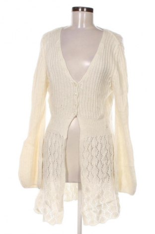 Γυναικεία ζακέτα Conbipel, Μέγεθος L, Χρώμα Εκρού, Τιμή 7,99 €