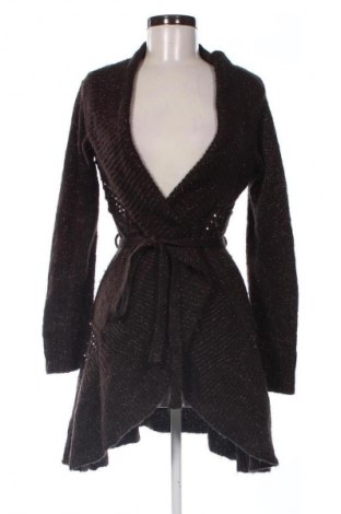 Damen Strickjacke Effect, Größe M, Farbe Braun, Preis 11,99 €