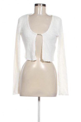 Γυναικεία ζακέτα Fb Sister, Μέγεθος L, Χρώμα Λευκό, Τιμή 7,99 €