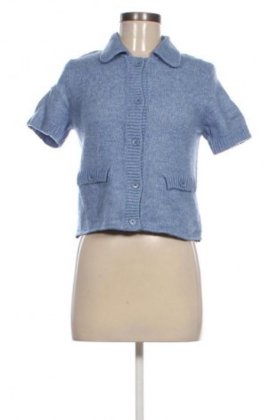 Damen Strickjacke H&M Divided, Größe S, Farbe Blau, Preis 11,99 €