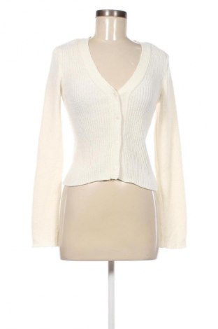 Cardigan de damă H&M Divided, Mărime M, Culoare Alb, Preț 33,99 Lei