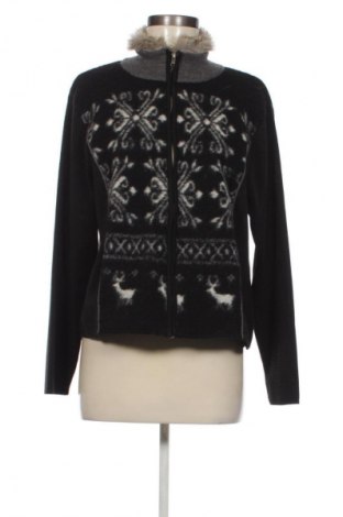 Damen Strickjacke H.Moser, Größe XL, Farbe Schwarz, Preis 8,99 €