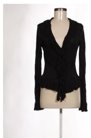 Damen Strickjacke Hallhuber, Größe L, Farbe Schwarz, Preis 16,99 €