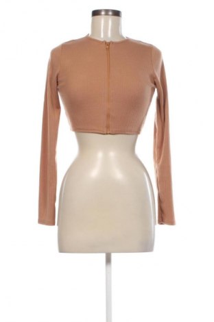 Cardigan de damă I Saw It First, Mărime XS, Culoare Maro, Preț 77,17 Lei