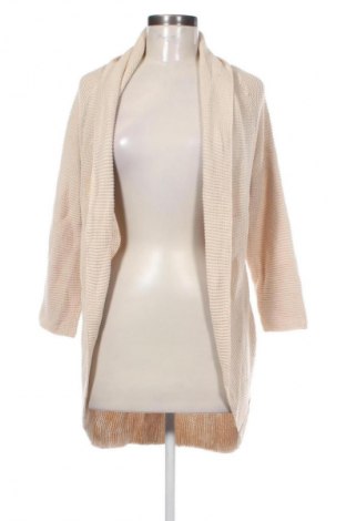 Damen Strickjacke Kontatto, Größe M, Farbe Beige, Preis 15,99 €
