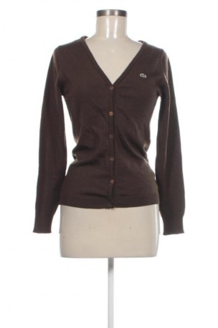 Дамска жилетка Lacoste, Размер M, Цвят Кафяв, Цена 104,99 лв.