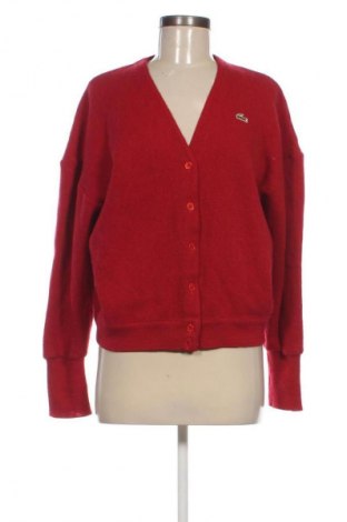 Damen Strickjacke Lacoste, Größe XL, Farbe Rot, Preis € 53,00