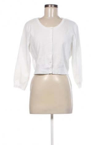 Damen Strickjacke Micha, Größe L, Farbe Weiß, Preis € 11,99