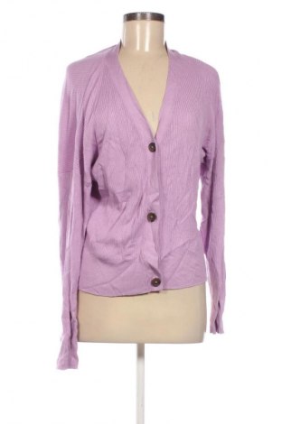 Damen Strickjacke Page One, Größe M, Farbe Lila, Preis 7,99 €