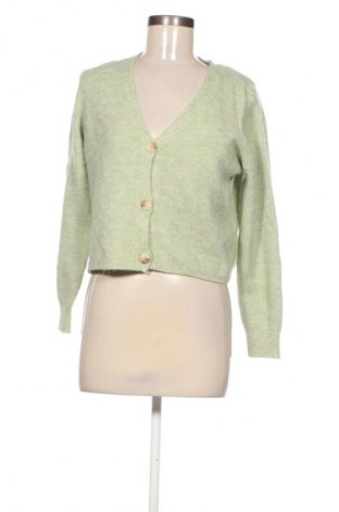Damen Strickjacke Pieces, Größe M, Farbe Grün, Preis 14,00 €