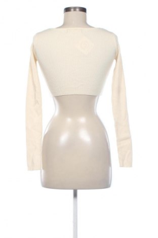 Дамска жилетка Pull&Bear, Размер XS, Цвят Екрю, Цена 13,99 лв.