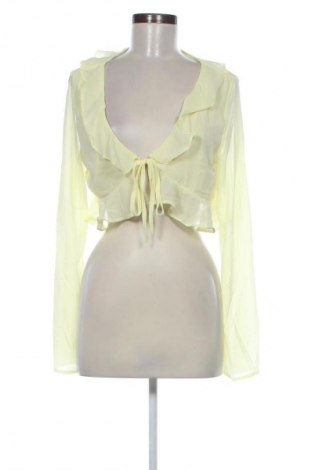 Dámsky kardigán SHEIN, Veľkosť L, Farba Žltá, Cena  14,83 €