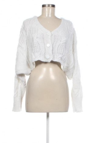 Cardigan de damă SHEIN, Mărime S, Culoare Alb, Preț 66,99 Lei