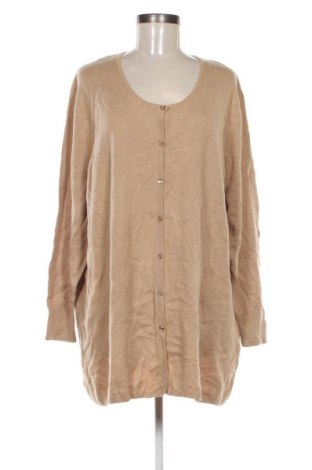 Γυναικεία ζακέτα Samoon, Μέγεθος XXL, Χρώμα  Μπέζ, Τιμή 18,99 €