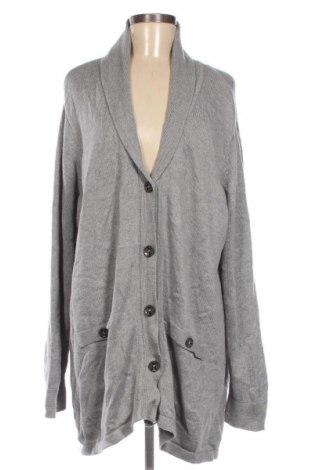 Damen Strickjacke Selection By Ulla Popken, Größe 3XL, Farbe Grau, Preis € 16,99