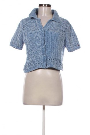 Damski kardigan Tommy Jeans, Rozmiar XL, Kolor Niebieski, Cena 452,99 zł