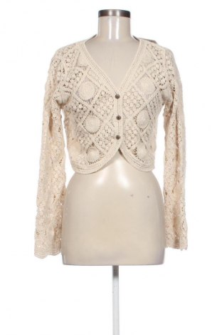 Damski kardigan Unbranded, Rozmiar M, Kolor Beżowy, Cena 53,93 zł