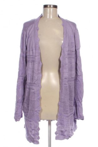 Damen Strickjacke Unbranded, Größe XL, Farbe Lila, Preis 9,99 €