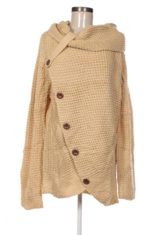Cardigan de damă Unbranded, Mărime XXL, Culoare Bej, Preț 77,99 Lei