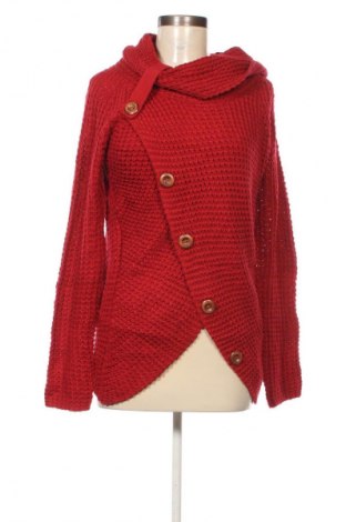 Дамска жилетка Unbranded, Размер S, Цвят Червен, Цена 18,99 лв.