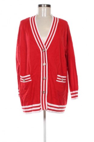 Γυναικεία ζακέτα V 1969 Italia, Μέγεθος XL, Χρώμα Κόκκινο, Τιμή 4,99 €