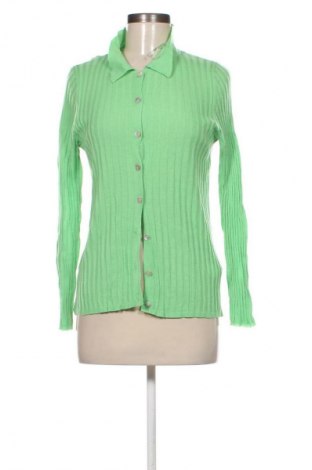 Дамска жилетка Zara, Размер XL, Цвят Зелен, Цена 73,15 лв.