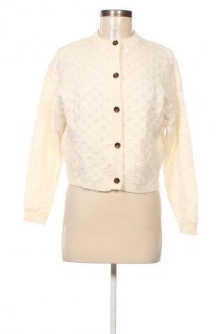 Cardigan de damă Zara, Mărime M, Culoare Ecru, Preț 101,99 Lei