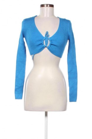 Дамска жилетка Zara, Размер S, Цвят Син, Цена 27,99 лв.