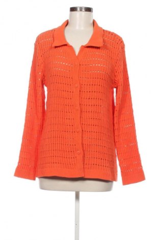 Cardigan de damă Zara, Mărime L, Culoare Portocaliu, Preț 105,99 Lei