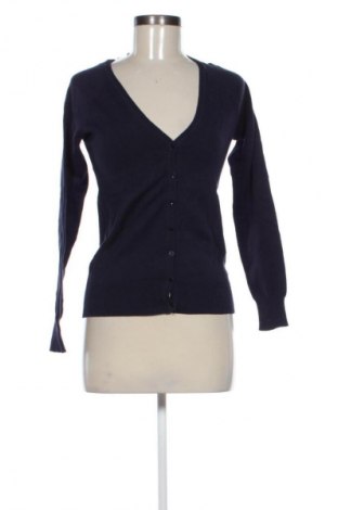 Дамска жилетка Zara, Размер S, Цвят Син, Цена 26,98 лв.