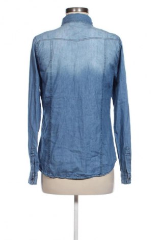 Damenbluse Apricot, Größe M, Farbe Blau, Preis 8,99 €