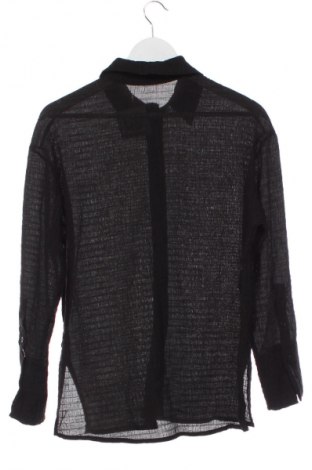 Дамска риза Bershka, Размер XS, Цвят Черен, Цена 13,99 лв.