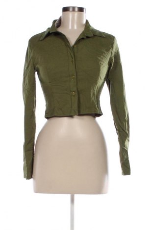 Damska koszula Bershka, Rozmiar M, Kolor Zielony, Cena 12,99 zł