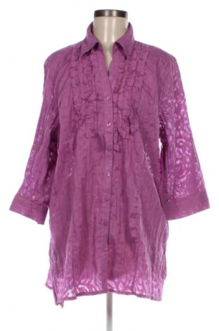 Damenbluse Canda, Größe XXL, Farbe Lila, Preis 8,99 €