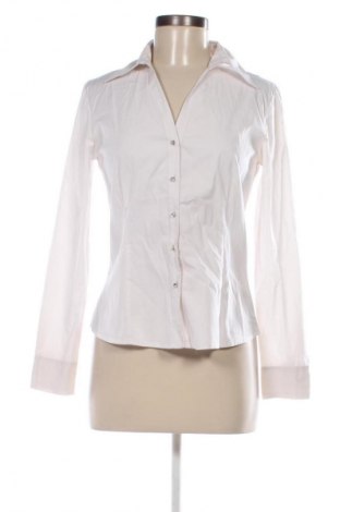 Γυναικείο πουκάμισο Comma,, Μέγεθος S, Χρώμα Εκρού, Τιμή 33,99 €