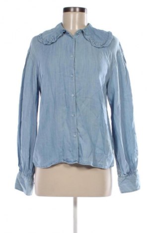 Дамска риза Design By Kappahl, Размер M, Цвят Син, Цена 26,99 лв.