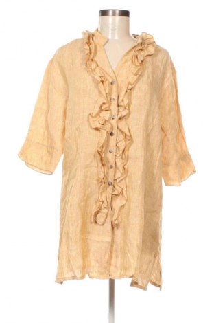 Γυναικείο πουκάμισο Elisa Cavaletti, Μέγεθος XXL, Χρώμα  Μπέζ, Τιμή 70,00 €