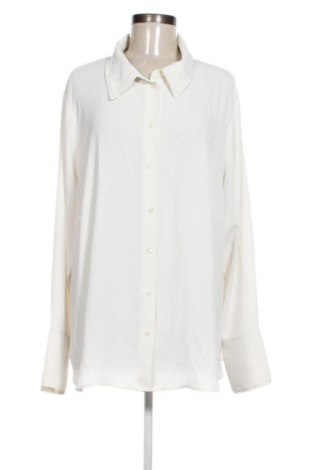 Γυναικείο πουκάμισο H&M, Μέγεθος XXL, Χρώμα Λευκό, Τιμή 16,99 €