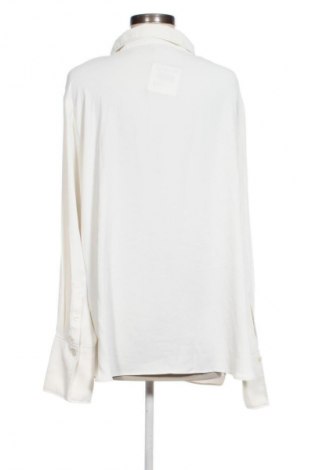 Γυναικείο πουκάμισο H&M, Μέγεθος XXL, Χρώμα Λευκό, Τιμή 16,99 €