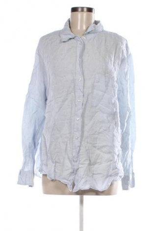 Γυναικείο πουκάμισο H&M, Μέγεθος XL, Χρώμα Μπλέ, Τιμή 13,99 €
