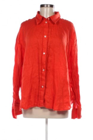 Γυναικείο πουκάμισο H&M, Μέγεθος XL, Χρώμα Πορτοκαλί, Τιμή 12,79 €